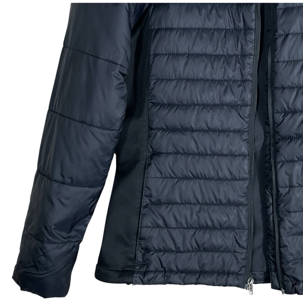 Columbia Powder Pillow Hybrid Black Water Resistant Zip-Up Jacket Size Large - Picture 9 of 16